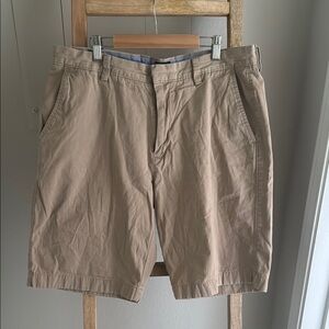 J. Crew Men's Khaki Flat Front Shorts